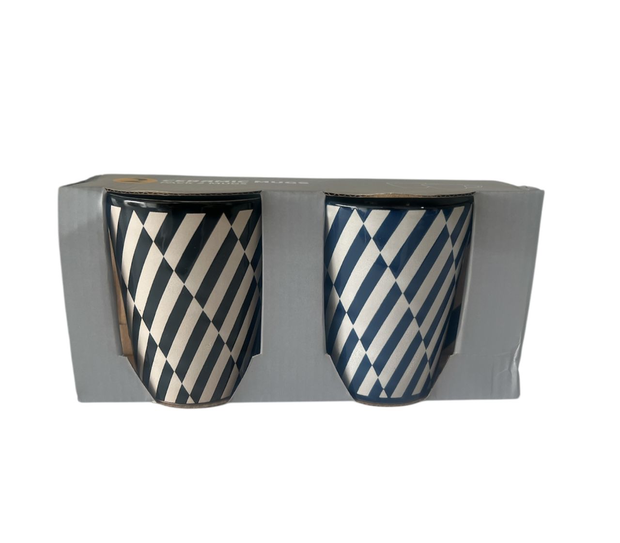 Two Ceramic Mugs (2-in-1)