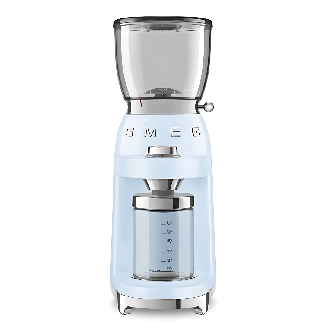 SMEG Blue Retro-Style Coffee Grinder