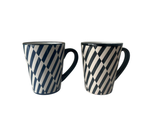Two Ceramic Mugs (2-in-1)