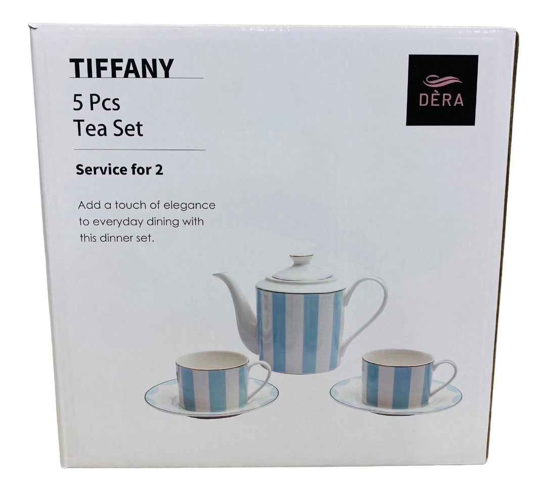 Dera Tiffany 5pcs tea set