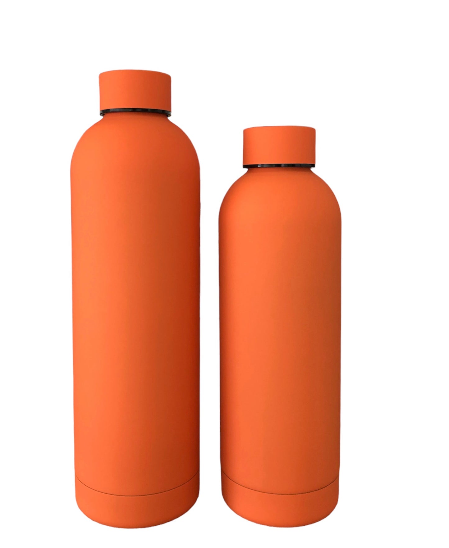 Matte water bottles
