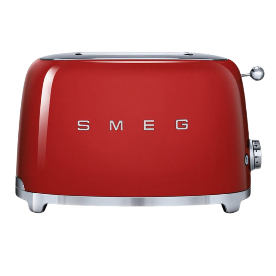 SMEG Retro 2 Slice Toaster in Red Color